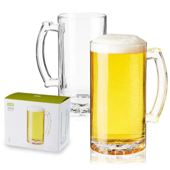 Beer Glass Stein set of 2 by True