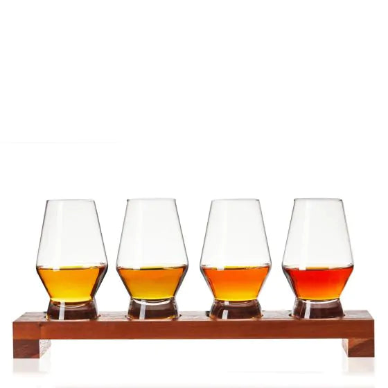 Raye Crystal Spirits Tasting Glass Flight Viski®