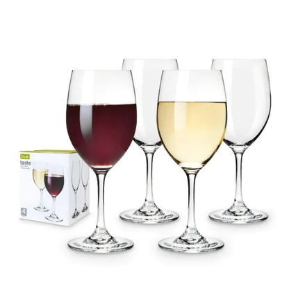 Taste Set of 4 Red & White Wine Tasting Glass by True