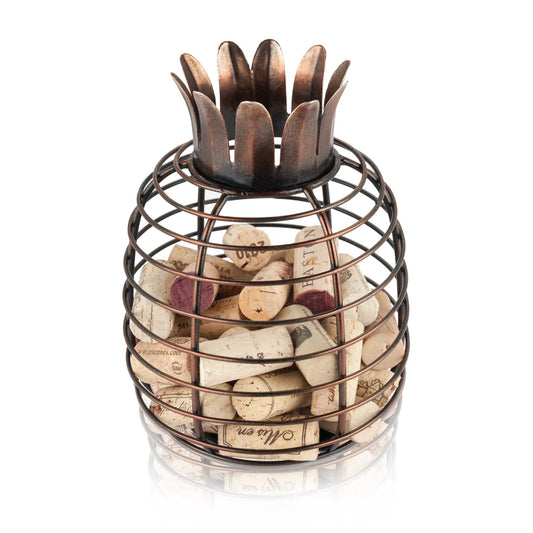 True® Juicy Pineapple Cork Holder Display