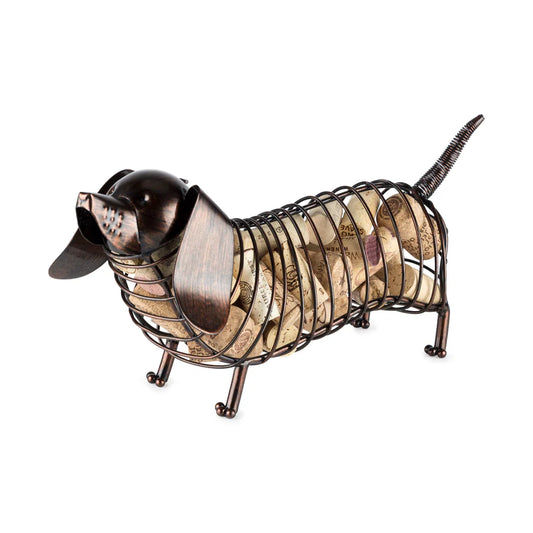 True® Woof Dachshund Cork Holder Display